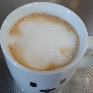 フタ付き容器で☆ふわふわカプチーノ☆